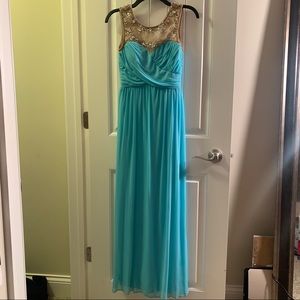 City Studio Blue Prom Dress